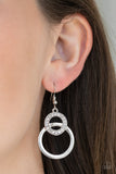 Paparazzi "Regal Refinery" White Earrings Paparazzi Jewelry