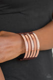 Paparazzi "Big Time Shine" Copper Bracelet Paparazzi Jewelry