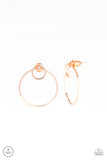 Paparazzi "Spin Cycle" Rose Gold Post Earrings Paparazzi Jewelry
