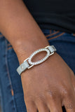 Paparazzi "Another Round of Rhinestones" Silver Wrap Bracelet Paparazzi Jewelry