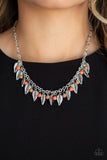 Paparazzi "Boldly Airborne" Multi Necklace & Earring Set Paparazzi Jewelry