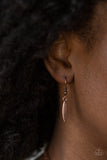 Paparazzi "My Main MANE" Copper Necklace & Earring Set Paparazzi Jewelry