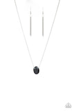 Paparazzi "Extra Ice" Black Necklace & Earring Set Paparazzi Jewelry