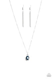 Paparazzi "Timeless Tranquility" Blue Necklace & Earring Set Paparazzi Jewelry