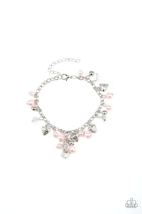 Paparazzi "Heart Haven" Pink Bracelet Paparazzi Jewelry