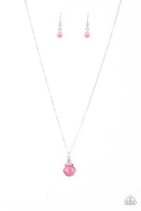 Paparazzi "Romantic Razzle" Pink Necklace & Earring Set Paparazzi Jewelry