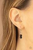 Paparazzi "Terra Takeover" Black Necklace & Earring Set Paparazzi Jewelry