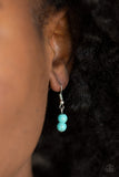 Paparazzi "Terra Takeover" Blue Necklace & Earring Set Paparazzi Jewelry