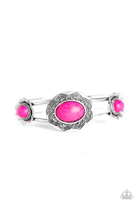 Paparazzi "Desert Eden" Pink Bracelet Paparazzi Jewelry