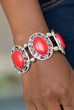 Paparazzi "Rodeo Rancho" Red Bracelet Paparazzi Jewelry
