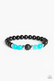 Paparazzi "Super Serene" Blue Bracelet Paparazzi Jewelry