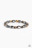 Paparazzi "To Each Their Own" Brown Faceted Stone Bead Bracelet Paparazzi Jewelry