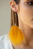Paparazzi "Birds of Paradise" Yellow Earrings Paparazzi Jewelry