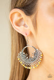 Paparazzi "Canyonlands Celebration" Yellow Earrings Paparazzi Jewelry