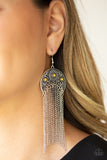 Paparazzi "Lunar Melody" Yellow Earrings Paparazzi Jewelry