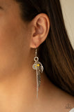 Paparazzi "Western Whimsicality" Yellow Earrings Paparazzi Jewelry