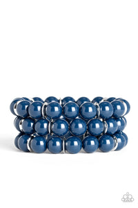 Paparazzi "Chroma Collision" Blue Bracelet Paparazzi Jewelry