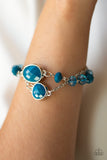 Paparazzi "Crowd Pleaser" Blue Bracelet Paparazzi Jewelry