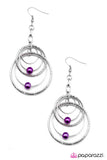 Paparazzi "In Your Atmosphere - Purple" earring Paparazzi Jewelry