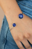 Paparazzi "Brilliantly Basic" Blue Bracelet Paparazzi Jewelry