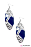 Paparazzi "The Coast Is Clear! - Blue" earring Paparazzi Jewelry