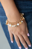 Paparazzi "Dazing Dazzle" Gold Bracelet Paparazzi Jewelry