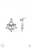 Paparazzi VINTAGE VAULT "Crystal Constellations" Silver Post Earrings Paparazzi Jewelry