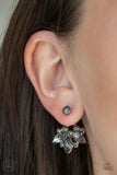 Paparazzi VINTAGE VAULT "Crystal Constellations" Silver Post Earrings Paparazzi Jewelry