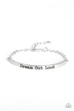 Paparazzi VINTAGE VAULT "Dream Out Loud" Silver Bracelet Paparazzi Jewelry