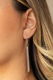 Paparazzi "Metro Twinkle" Brown Necklace & Earring Set Paparazzi Jewelry