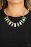Paparazzi "The MANE Contender" Yellow Necklace & Earring Set Paparazzi Jewelry
