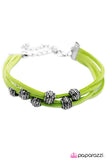 Paparazzi "Gather Around - Green" bracelet Paparazzi Jewelry