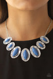 Paparazzi "Terra Color" Blue Necklace & Earring Set Paparazzi Jewelry