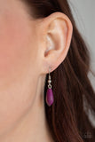 Paparazzi "Prowling Prowess" Purple Necklace & Earring Set Paparazzi Jewelry