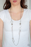 Paparazzi VINTAGE VAULT "Unapologetic Flirt" Pink Necklace & Earring Set Paparazzi Jewelry