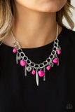 Paparazzi "Southern Sweetheart" Pink Necklace & Earring Set Paparazzi Jewelry