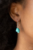 Paparazzi "Southern Sweetheart" Blue Necklace & Earring Set Paparazzi Jewelry
