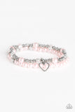 Paparazzi "Sweetheart Splendor" Pink Bracelet Paparazzi Jewelry