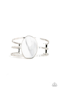 Paparazzi VINTAGE VAULT "Canyon Dream" White Bracelet Paparazzi Jewelry