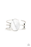 Paparazzi VINTAGE VAULT "Canyon Dream" White Bracelet Paparazzi Jewelry