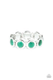 Paparazzi "Muster Up The Luster" Green Bracelet Paparazzi Jewelry
