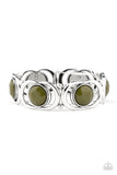 Paparazzi "Modernly Malibu" Green Bracelet Paparazzi Jewelry