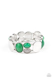 Paparazzi "Chroma Charisma" Green Bracelet Paparazzi Jewelry