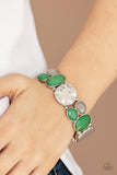 Paparazzi "Chroma Charisma" Green Bracelet Paparazzi Jewelry