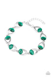 Paparazzi "Modern Mystic" Green Bracelet Paparazzi Jewelry