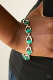 Paparazzi "Modern Mystic" Green Bracelet Paparazzi Jewelry