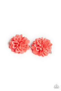 Paparazzi "Fauna and Flora" Orange Hair Clip Paparazzi Jewelry