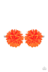 Paparazzi "Neatly Neon" Orange Hair Clip Paparazzi Jewelry