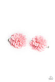 Paparazzi "Fauna and Flora" Pink Hair Clip Paparazzi Jewelry