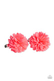 Paparazzi "Neatly Neon" Pink Hair Clip Paparazzi Jewelry